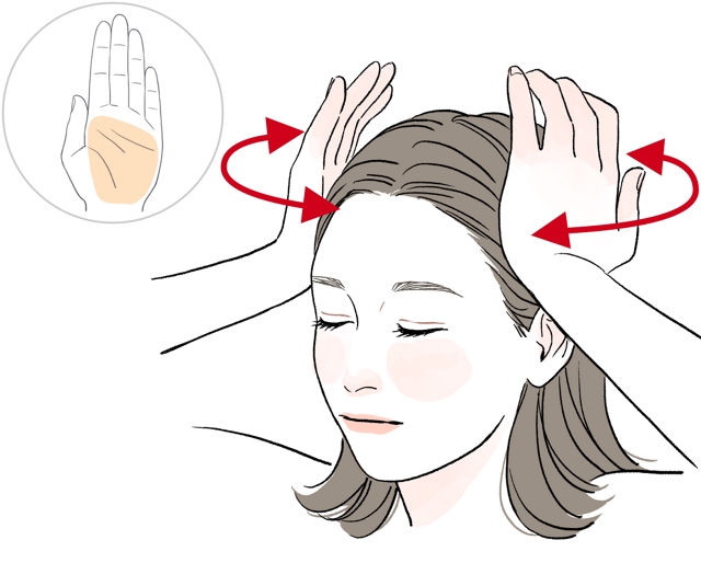 頭皮マッサージの効果と方法