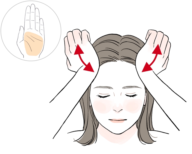 頭皮マッサージの効果と方法