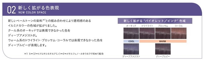 イルミナカラーの新色が出ます！