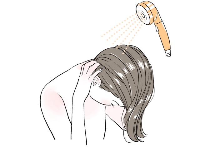 髪と頭皮に優しいシャンプーの仕方