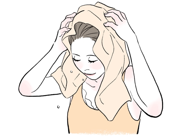 髪と頭皮に優しいシャンプーの仕方